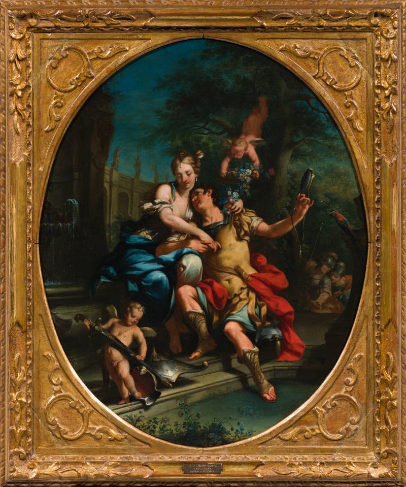 Ciro Maria Paris Porroni (Bologna, 1704 &ndash; 1784), Rinaldo nel giardino di Armida (1730-1750 c.)