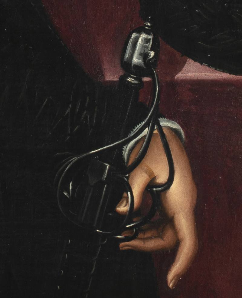 Bartolomeo Passerotti (Bologna, 1529 &ndash; Roma, 1592), Autoritratto in abiti da cavaliere