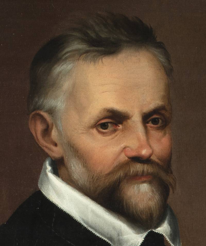 Bartolomeo Passerotti (Bologna, 1529 &ndash; Roma, 1592), Autoritratto in abiti da cavaliere