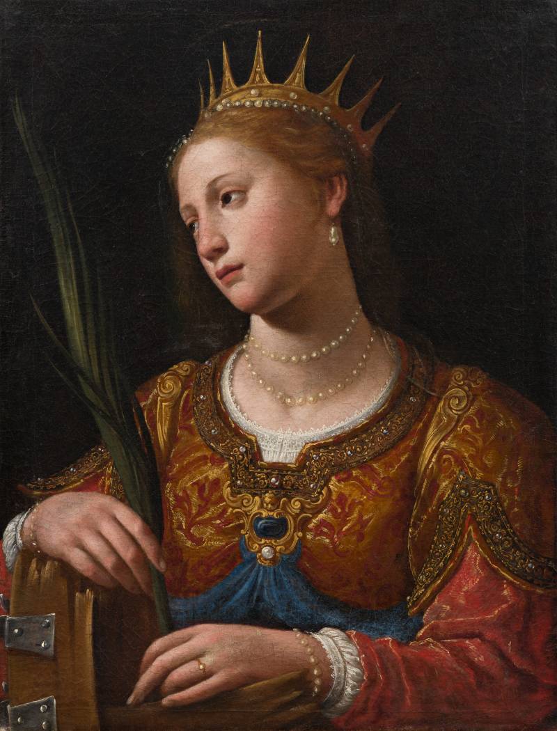 Agostino Ciampelli (Firenze, 1565 &ndash; Roma, 1630), Santa Caterina 