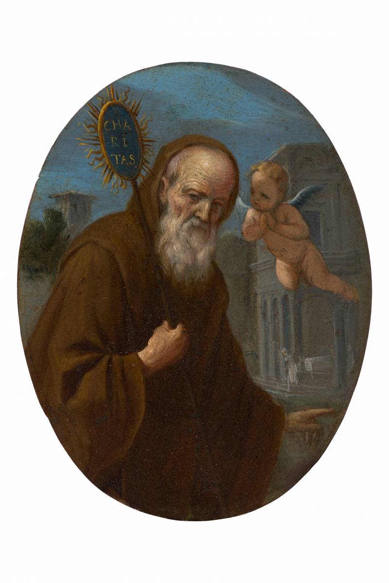 Pier Francesco Cittadini  (Milano, 1616 &ndash; Bologna, 1618), San Francesco di Paola, Santa Teresa d&rsquo;Avila e Sant&rsquo;Agostino   