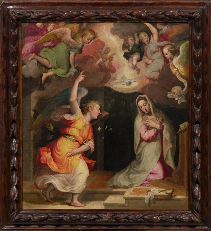 Lorenzo Sabbatini (Bologna, 1530 ca. &ndash; Roma, 1576), L'Annunciazione
