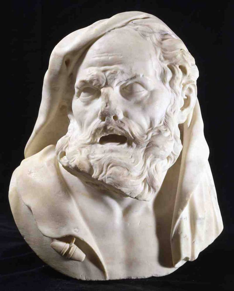 Scuola veneta della seconda met&agrave; del XVII secolo, Busto virile 